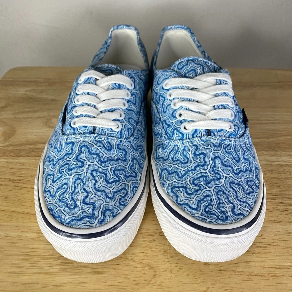Vans x Todd Snyder‎ Sneakers Mens 10.5 John Derian Blue Shoes